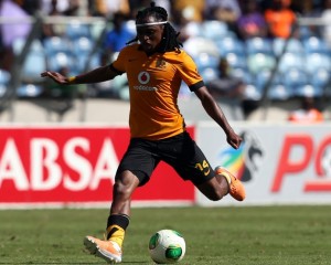 DURBAN, SOUTH AFRICA - DECEMBER 22: Siphiwe Tshabalala of Kaizer Chiefs during the Absa Premiership match between AmaZulu and Kaizer Chiefs at Moses Mabida Stadium on December 22, 2013 in Durban, South Africa. (Photo by Steve Haag/Gallo Images)